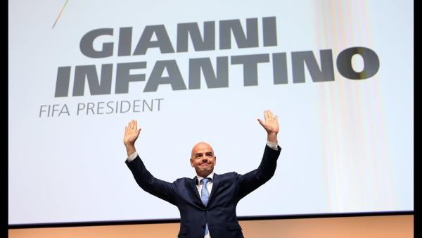 Embedded thumbnail for Gianni Infantino lett a FIFA új elnöke - videó